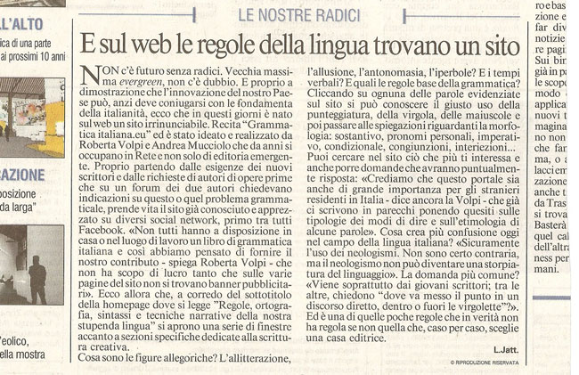 messaggero cultura